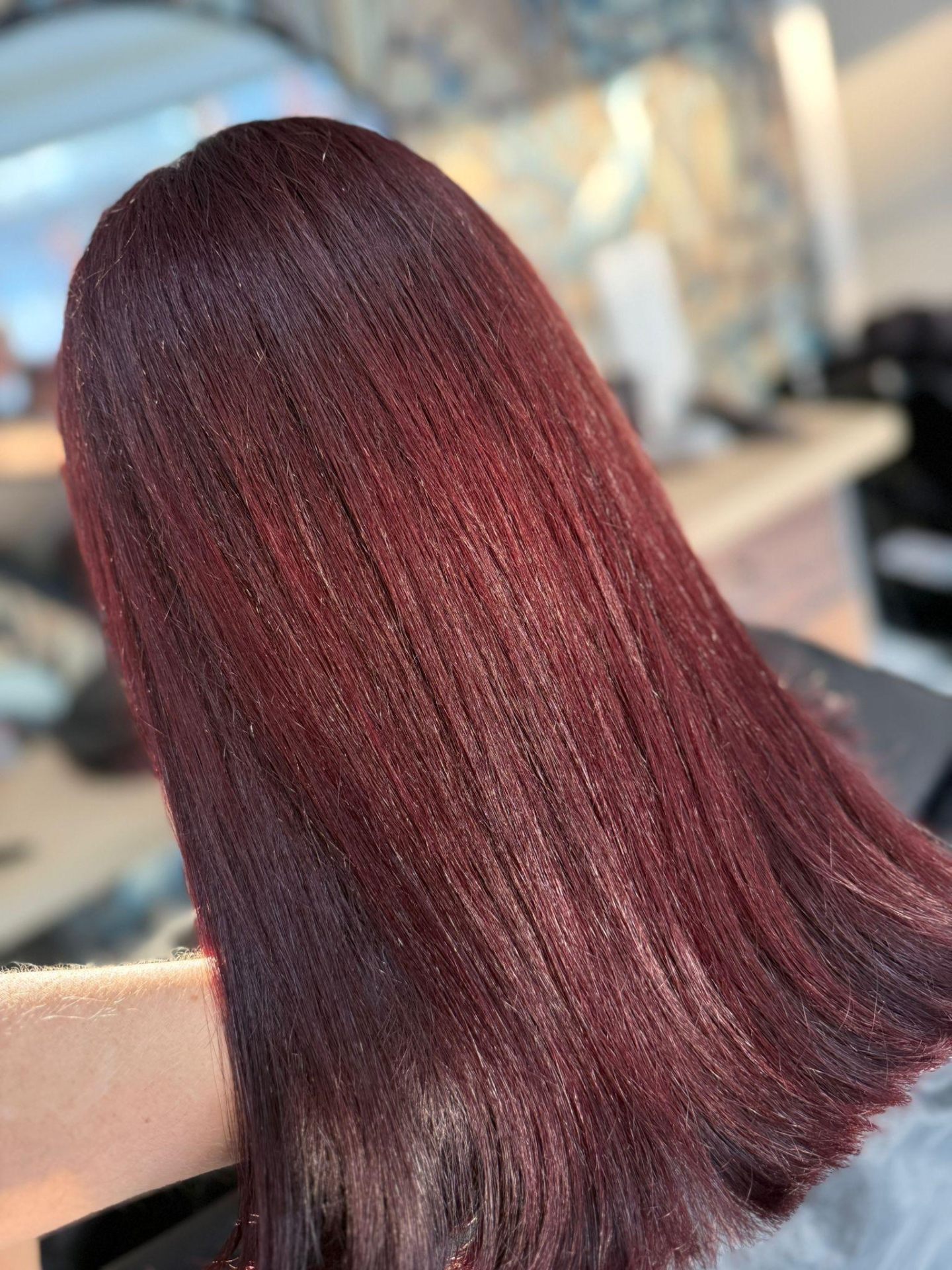 Ash blonde balayage with highlights